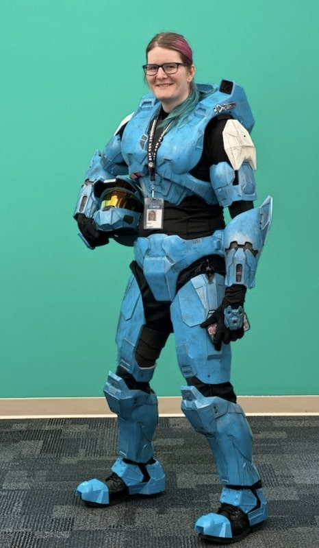 3D Printed full size halo cosplay