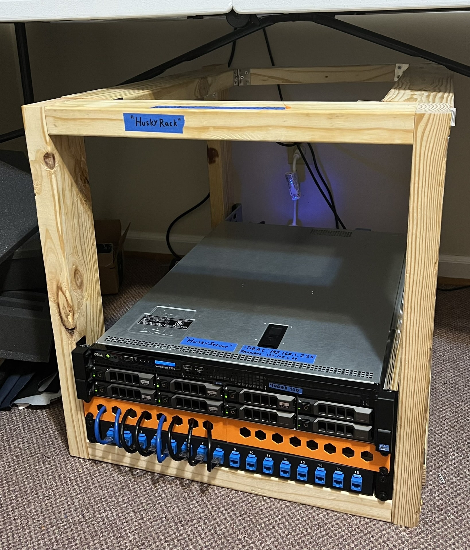 12U Custom Rack