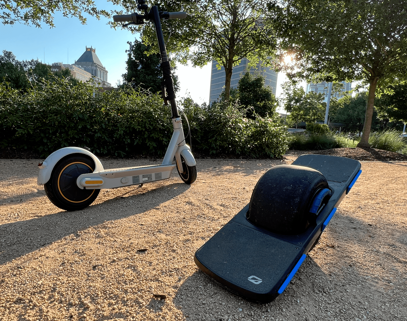 Onewheel and Scooter Image